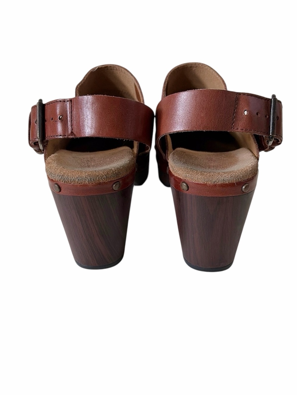 Dansko brown leather clogs size US 8.5 EU 39.5 - Picture 4 of 8
